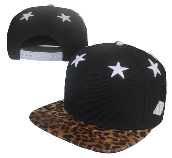 Stereo Six Star Snapback Hat #11